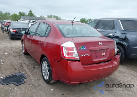 2008 Nissan Sentra 2.0/2.0S/2.0Sl z USA, uszkodzony, nr VIN 3N1AB61E48L765810
